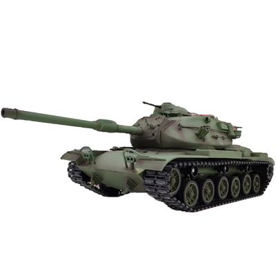 FunXylophy RC Tank for Adults, 1/16 2.4G M60A3 Main Battle Tank with Sound and Light, Military Tank RC All Terrain Off-Road Model for Adult (Basic Version)