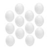 TOBBOMEY 12pcs Easter Egg Toys Fillable Eggs Graffiti Simulated Bird Delicate Props for Home Decor view 1