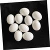 TOBBOMEY 12pcs Easter Egg Toys Fillable Eggs Graffiti Simulated Bird Delicate Props for Home Decor view 4
