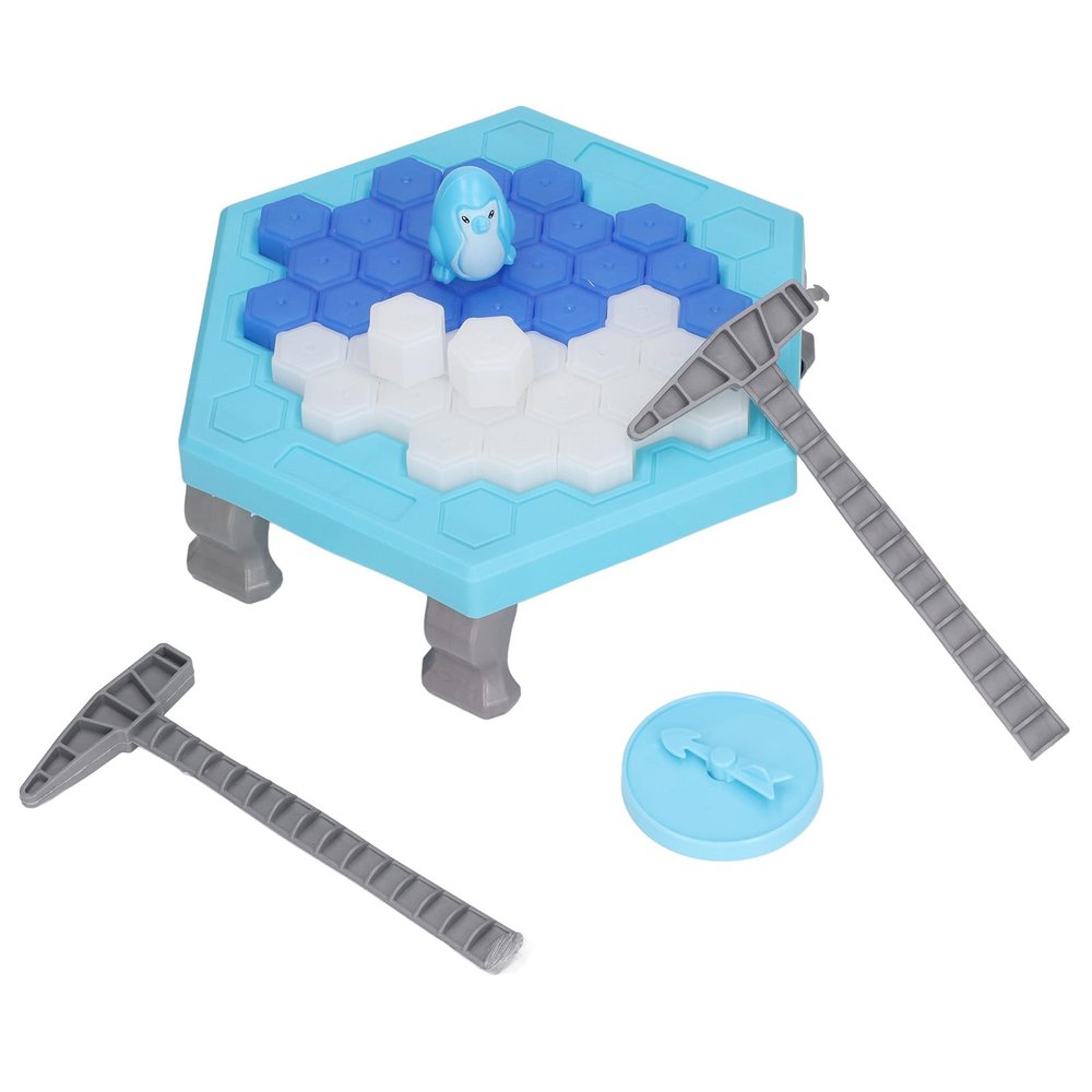 Depisuta Ice Breaker Game, Save Penguin On Ice Block Family Funny Game Penguin Trap Activate, Save Break Frozen for Kids, Icebreaker Board Toy for Adults Family