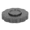 ANGGREK Gear Pusher Toy Reduce Stress Handmade Craftsmanship Stainless Steel 2 Way Play Gear Pusher for Kids Home (Black) view 1