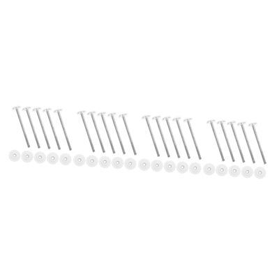 FAVOMOTO 25pcs Gate Replacement Parts Gate Extender Hardware Mounting Screws for Wide