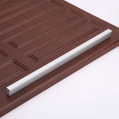 Cupboard Handles,Aluminum Alloy Kitchen Cabinet Door Handle,Cupboard Handles Pull Handles for Drawers Kitchen Cabinet Door Handles Streamlined Straight Bar Handle Modern Minimalist Lengthened Aluminum
