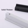Cupboard Handles,Aluminum Alloy Kitchen Cabinet Door Handle,Cupboard Handles Pull Handles for Drawers Kitchen Cabinet Door Handles Streamlined Straight Bar Handle Modern Minimalist Lengthened Aluminum view 3