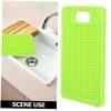 TOBBOMEY Non-Slip Mini Plastic Washboard for Laundry Creative Home Cleaning Tool Green for Boys and Girls Clothes and Delicate Items Easy to Use and Portable for Travel and Camping view 3