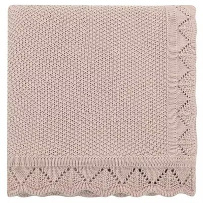 100% Cotton Knitted Baby Blankets for Boys & Girls | Cotton Warm Cuddle Stroller Swaddling Crib Blanket for 0-2 Years | 40" x 31" Inches