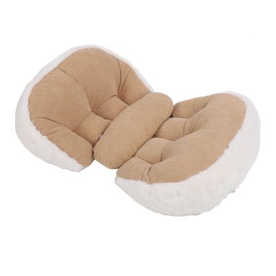 ANGGREK Pregnancy Waist Support Pillow, U Shaped Maternity Pillow Soft for Legs HIPS (Deep Khaki)