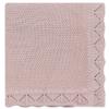 100% Cotton Knitted Baby Blankets for Boys & Girls | Cotton Warm Cuddle Stroller Swaddling Crib Blanket for 0-2 Years | 40" x 31" Inches view 1