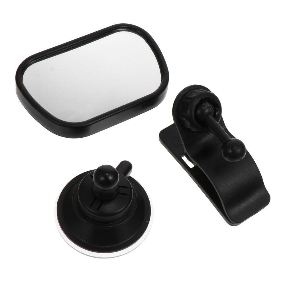 COOLHIYA 2sets Car Mirror Rearview Observation Mirror for Safe Backseat Monitoring Design Easy Installation for Parents for Car Travel