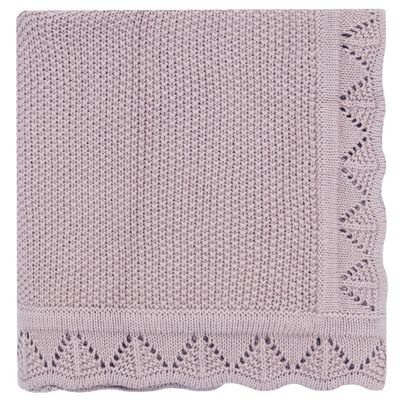 100% Cotton Knitted Baby Blankets for Boys & Girls | Cotton Warm Cuddle Stroller Swaddling Crib Blanket for 0-2 Years | 40" x 31" Inches