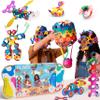 Clixo Mega Pack  150-Piece Flexible Magnetic Building Toy for Creative Family Play | STEAM Learning, Open-Ended Play. Perfect for Collaborative Fun, Travel, and Educational Bonding. Ages 4+ view 1