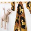 Lbdrdy Rose Gold Glitter Ombre Leopard Pattern Newborn Swaddle Blanket Set with Headband and Beanie Hat Baby Receiving Nursery Blankets with Bow Sets for Baby Shower Photograph view 3