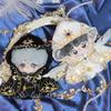 niannyyhouse 10cm 20cm Plush Doll Clothes Magic Cape Robe Belt Doll Dressup (Black, 10cm) view 2