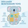 Monlurd Wooden Koala Sensory Wall Toy, Busy Board for Toddlers, Montessori Sensory Wall Panel for Kids, Ideal for Classroom, Playroom & Daycare, Wall Activity Board view 4
