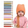 Personalized Bohemian Pacifier Clip Embroidered with Name is The Perfect Newborn Gift Made from eco-Friendly Bamboo! (Orange) view 1