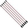 Nvwadayu 3-Pin Servo Extension Wire Lead Female to Male, JR Plug Connector, RC Servo Extension Wire Connectors, Remote Control Parts for RC Car Drone Quadcopter Aircraft ETC. (30cm-5pcs) view 1