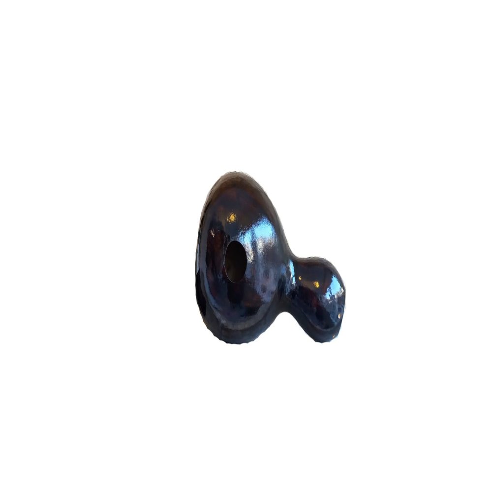 Dark Brown Udu Drum, Nigerian Udu Percussion, Gourd African Drumming, Unique Percussion Gifts, Birthday Gifts, Gift for Graduation