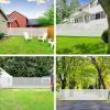 250" Extra Wide Retractable Dog Gate, Reinforced 20ft Retractable Baby Gates Extra Wide Dog Gate, 48" Extra Tall Baby Gate Retractable Outdoor Fence, Extra Long Pet Gate Retractable Gate Indoor, White view 3