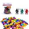 BoardGameSet 10PCS Minotaur Meeple Figures | Board Game Pieces Accessories Meeples, Pink view 3