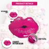 APINATA4U Pink Lips Pinata, Kiss Themed Bachelorette Party, Hen Party, Girls Birthday Decoration, Romantic Valentine Day Lips Pinata, Fun Supplies, 18x14x4 Inches view 4