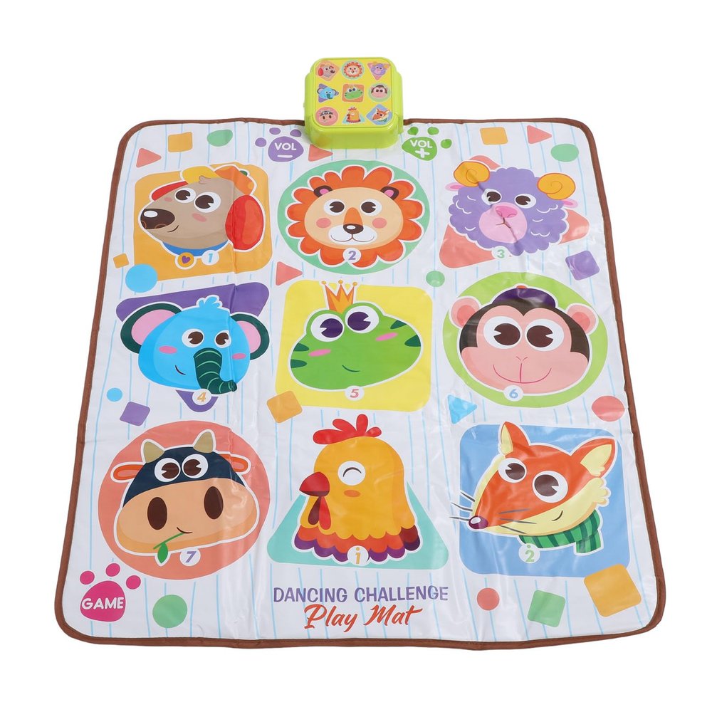 Kid Dance Mat Interactive Musical Pad, Motor Skills Development, Modes and Settings, Boys Girls, Premium Non Noxious Plastic