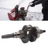 Tapered Crankshaft, Engine Crankshaft kit, 5kw Single Cylinder Air Cooler Crankshaft Assembly with Gear 6308 Bearing for 188F Generator view 3