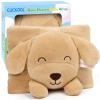 Baby Colic and Gas Relief, Heated Tummy Wrap for Newborns Belly Relief by Soothing Warmth, Baby Heating Pad Swaddling Belt Relief & Soothe Gas, Colic and Upset Stomach for Newborns to Toddler (Puppy) view 1