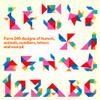 Helsort Travel Tangram Puzzle - Magnetic Puzzle Book for Road Trips, STEM Jigsaw Game with 3 Tangram Sets, Patterns Solutions - Brain Teaser IQ Toy for Kids and Adults, Ideal Educational Gift (240) view 2