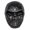 Amonkky Resin Character Mask Halloween Role Playing Mask Halloween Masquerade Costume Props. (Antique silver color) view 1