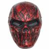 Amonkky Resin Character Mask Halloween Role Playing Mask Halloween Masquerade Costume Props. (Black and red) view 1