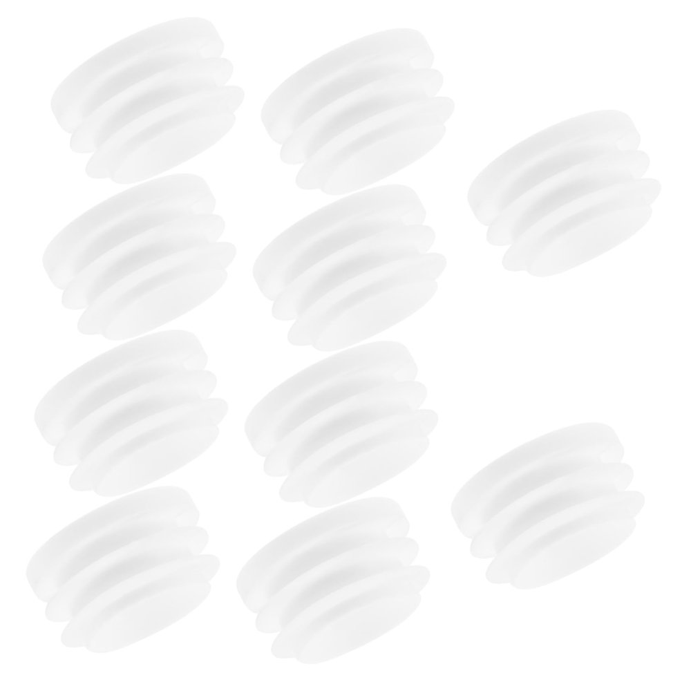 BESPORTBLE 10pcs Hockey Stick End Caps for Standard Sticks Durable Protection Covers Easy to Install Round Tube Design for Stability Hockey Accessories for Players
