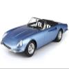 1966 365 California Convertible S/N 08347 "Motor Show Light Blue Metallic with Display CASE Limited Edition to 200 Pieces Worldwide 1/18 Model Car by BBR BBR1814F view 1