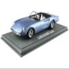 1966 365 California Convertible S/N 08347 "Motor Show Light Blue Metallic with Display CASE Limited Edition to 200 Pieces Worldwide 1/18 Model Car by BBR BBR1814F view 4