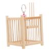 CORHAD Handcrafted Bamboo Carrier Cage Outdoor Insect Habitat for Grasshoppers Design Easy Access view 1
