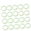 Yardenfun 100pcs Luminous Finger Rings Party Supplies Dark Plastic Decoration for Festivals Gatherings and Celebrations Fun Material for view 1