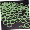 Yardenfun 100pcs Luminous Finger Rings Party Supplies Dark Plastic Decoration for Festivals Gatherings and Celebrations Fun Material for view 4