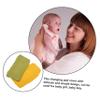 SHOWERORO 2Pcs Washable Changing Pad Covers with Elastic Fit Removable Cotton Gauze for Diaper Changing Table Breathable and Soft Replacement Covers Army Green for Nursery view 4