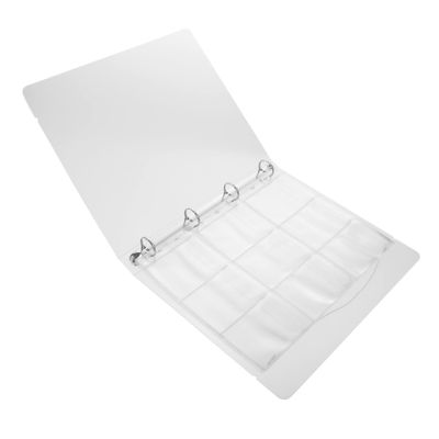 TOGEVAL 1set Badge Key Storage Page Holder Book for Collecting Badges and Tokens Lightweight and Transparent Design for Easy Viewing