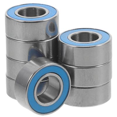 Alasum 8pcs High Precision Bearings Sealed Bearings for Remote-Control Vehicle Upgrades Smooth Performance and Low Friction