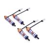 4Pcs Metal Front and Rear Shock Absorber for ZD Racing DBX-10 DBX10 1/10 RC Car Upgrade Parts Accessories(Dark Grey) view 3