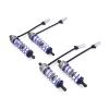 4Pcs Metal Front and Rear Shock Absorber for ZD Racing DBX-10 DBX10 1/10 RC Car Upgrade Parts Accessories(Dark Grey) view 4