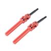 2Pcs Nylon Rear Drive Shaft Transmission CVD for 1/10 Traxxas Slash Rustler 4X4 VXL HQ727 Remo RC Car Upgrade Parts view 2
