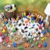 120 Pcs Mini 3D Printed Animal Set,Articulated Flexible Cute Animal Toys for Christmas,New Year,Birthday Gifts and Office Desktop Decoration(Sizes Vary, Styles Shipped Randomly) view 3