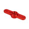 2X Metal 15T Servo Horn 15 Tooth Steering Servo Arm for 1/5 RC Climbing Car Gasoline/Electricity Red view 3