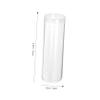 BCOATH 10pcs Coin Storage Tubes Transparent Coin Holder for Collectibles and -Resistant for Easy Display and Long-Term Protection view 2