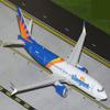 GeminiJets G2AAY1328 Allegiant Air Boeing 737 MAX 200 N810MG; Scale 1:200 view 1