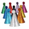 Alasum 10pcs Boys and Girls Birthday Hats Wacky Party Hats for Boys Girls Fun Cone-shaped Party Props Colorful Celebration Headwear