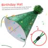 Alasum 10pcs Boys and Girls Birthday Hats Wacky Party Hats for Boys Girls Fun Cone-shaped Party Props Colorful Celebration Headwear view 4