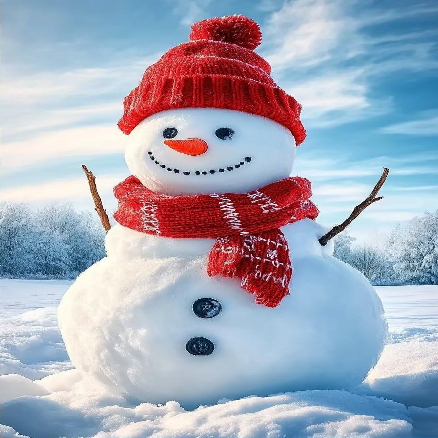 1000 Piece Blue Sky Snowman Puzzles Home Decor & Valentines Day Decorations - More Difficult Challenge Puzzles (Wooden Puzzles Includes Beautiful Gift Box) for All Adult Beginners