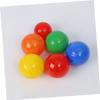 BRIGHTFUFU 100pcs Openable Raffle Balls Party Game Props for Lottery Drawings Fillable Capsule Balls for Events and Activities Red Color Material view 3